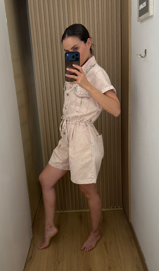 JUMPSUIT DENIM TWIST