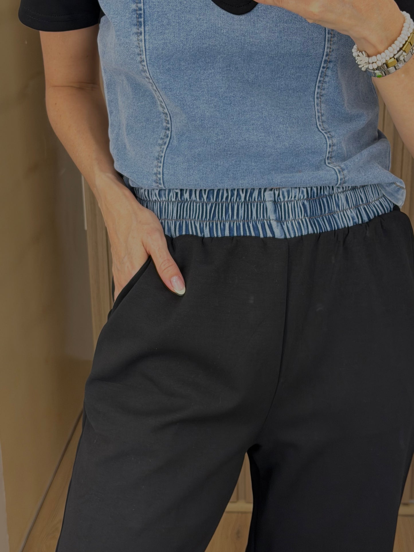 SET DENIM PANTS