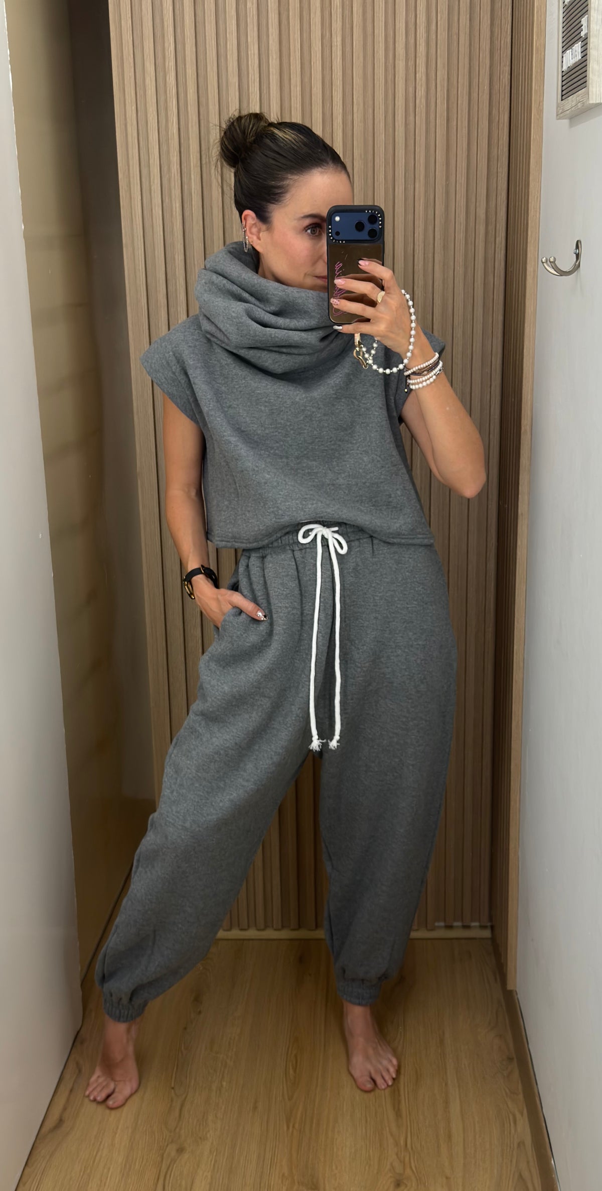 SET PANTS GREY