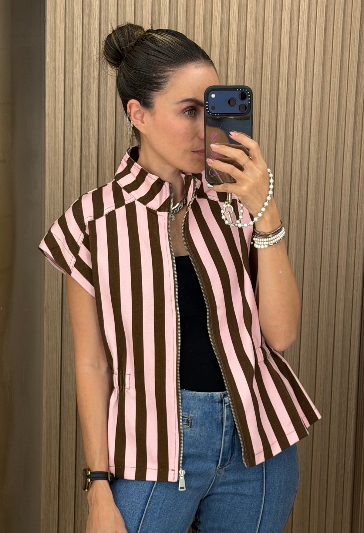 CHALECO STRIPES ITALIANO
