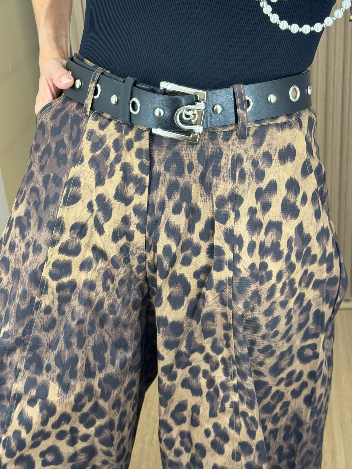 PANTALON ROMA LEOPARD