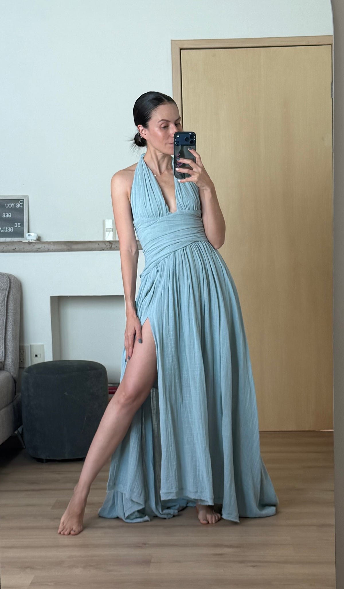 Vestido para mujer Italy color azul | Bellania