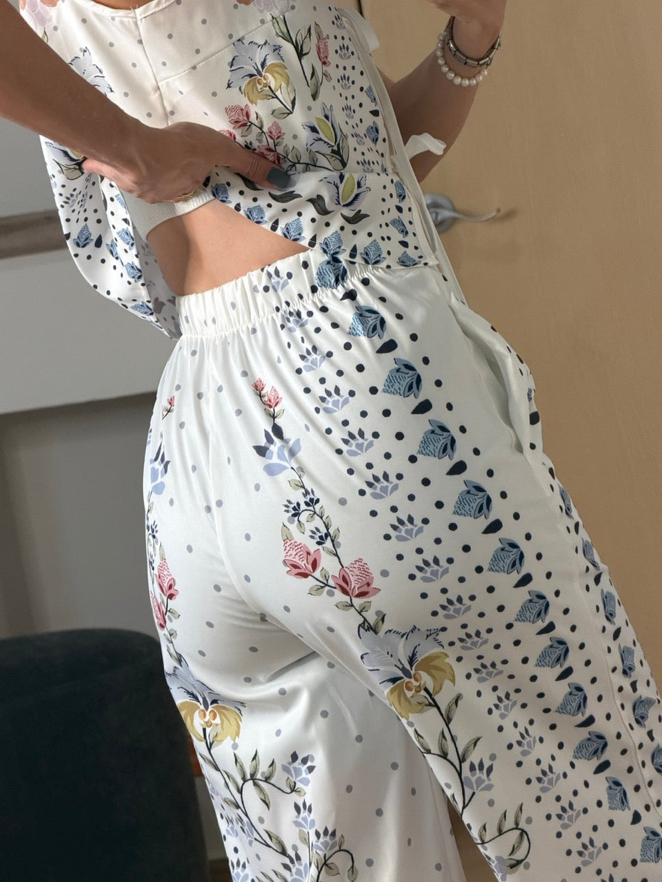 Set vest multiflowers