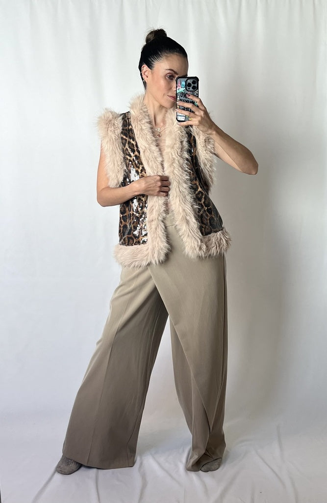 Chaleco para mujer Leopardo color multicolor | Bellania