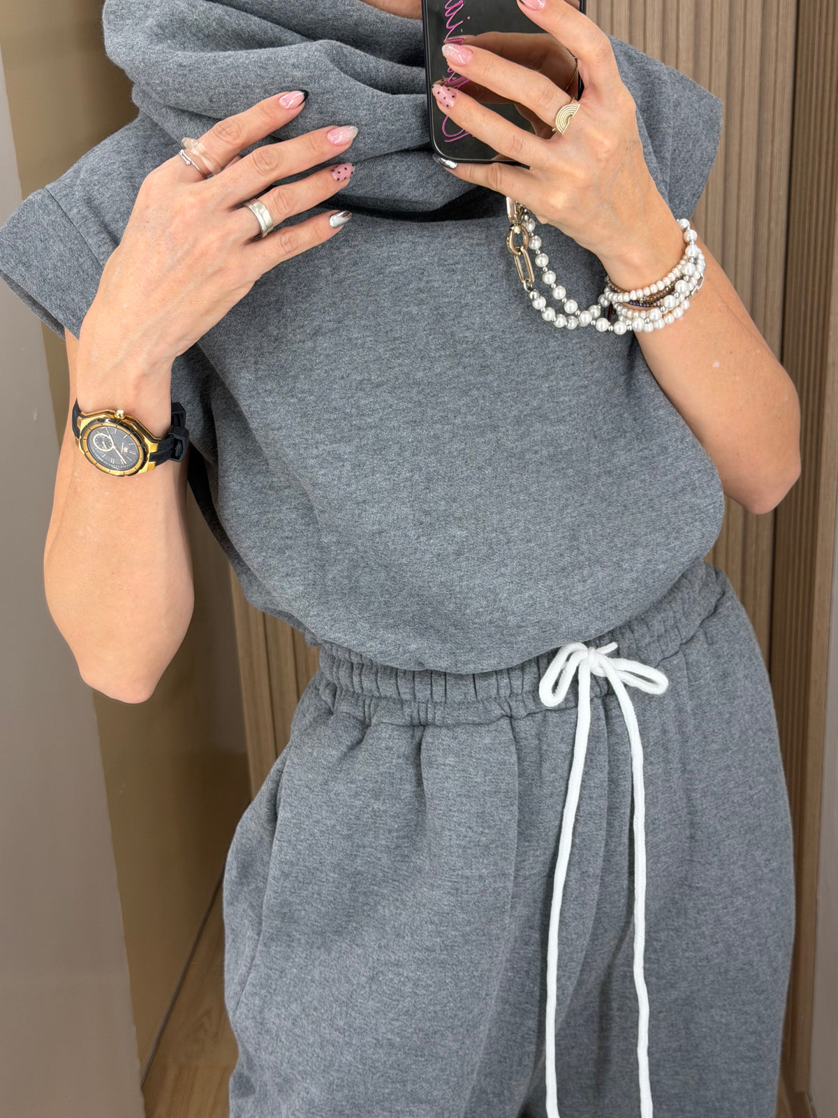 SET PANTS GREY