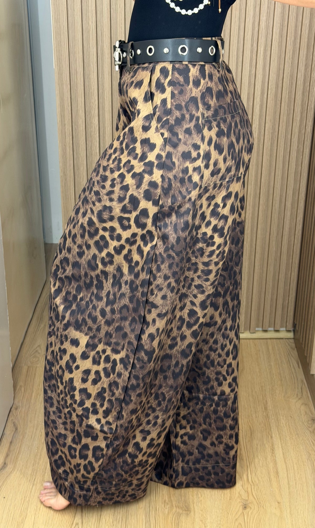 PANTALON ROMA LEOPARD