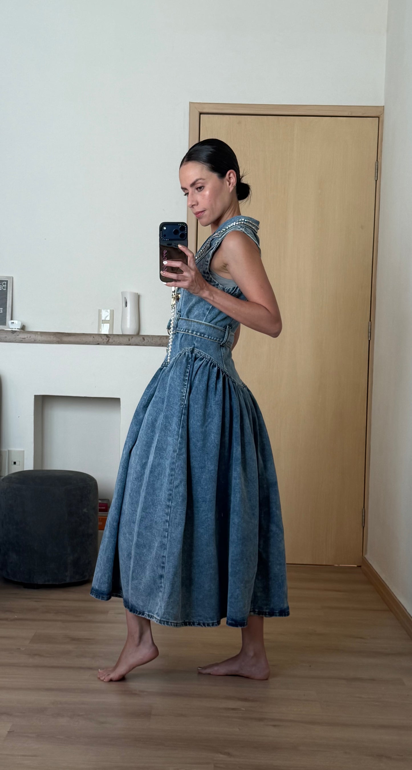 DENIM FANCY DRESS