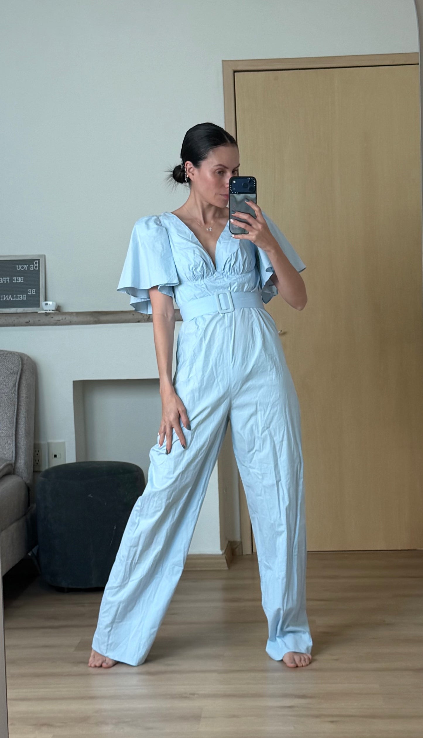 Jumpsuit ice blue