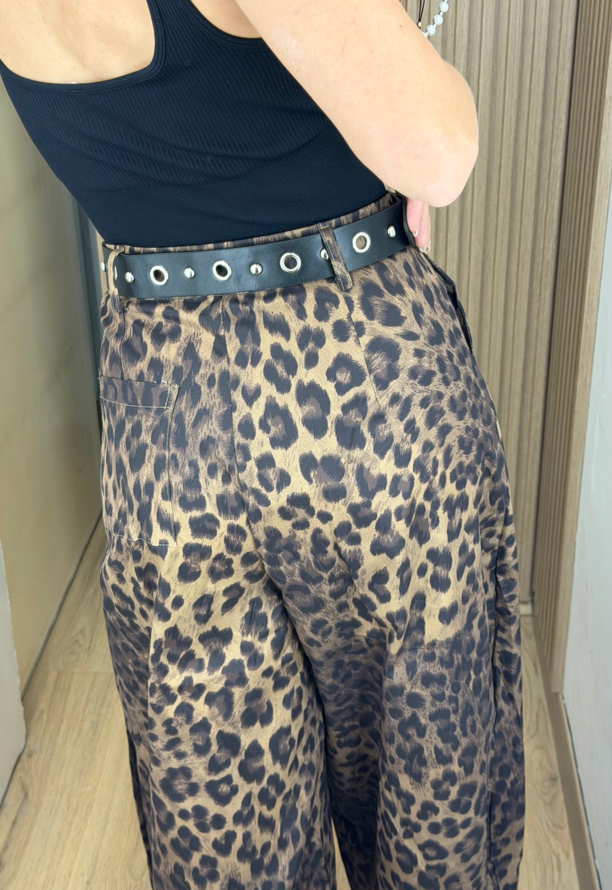PANTALON ROMA LEOPARD