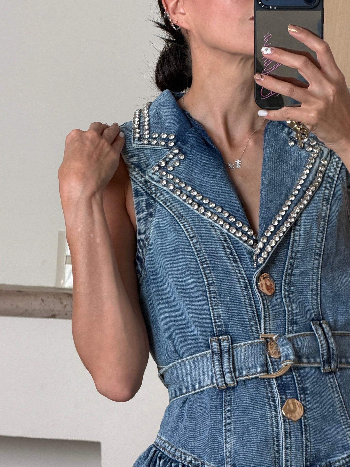 DENIM FANCY DRESS