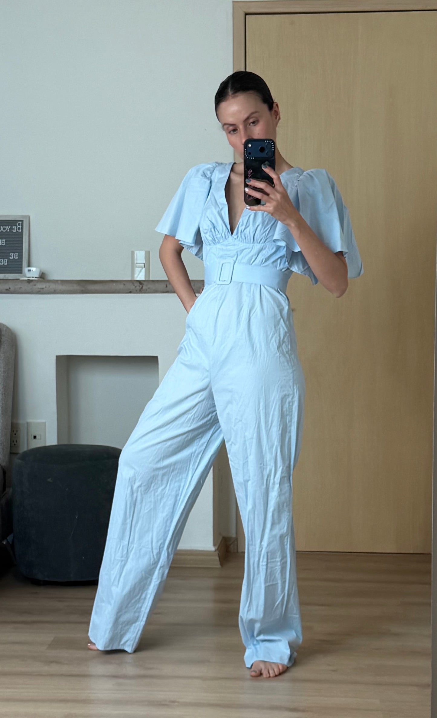 Jumpsuit ice blue