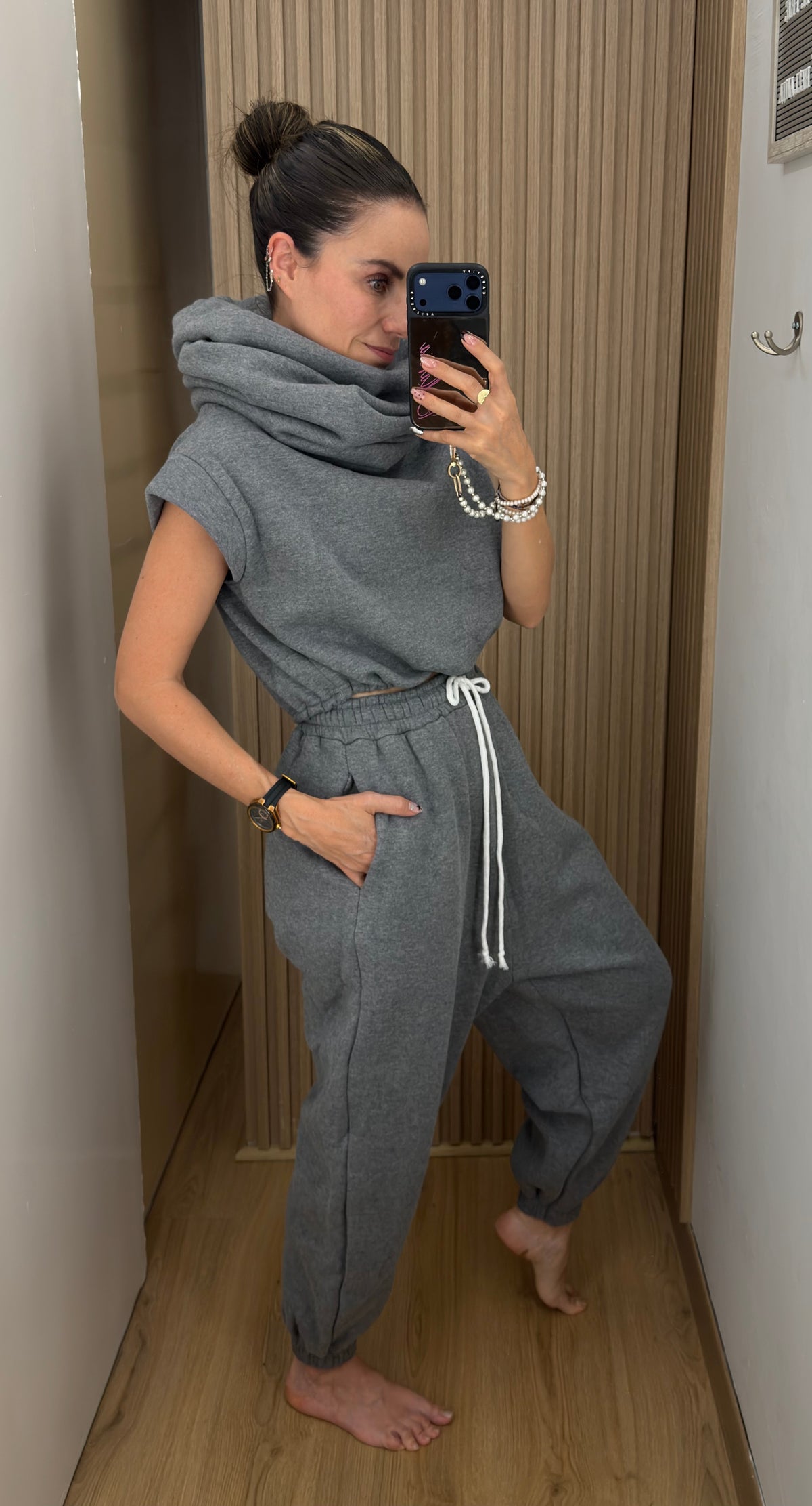 SET PANTS GREY