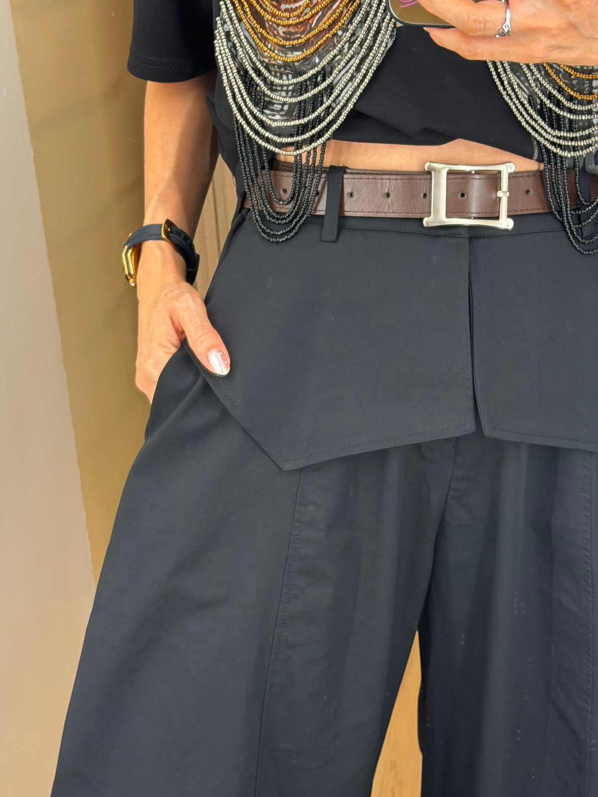 PANTALON BLACK WAIST