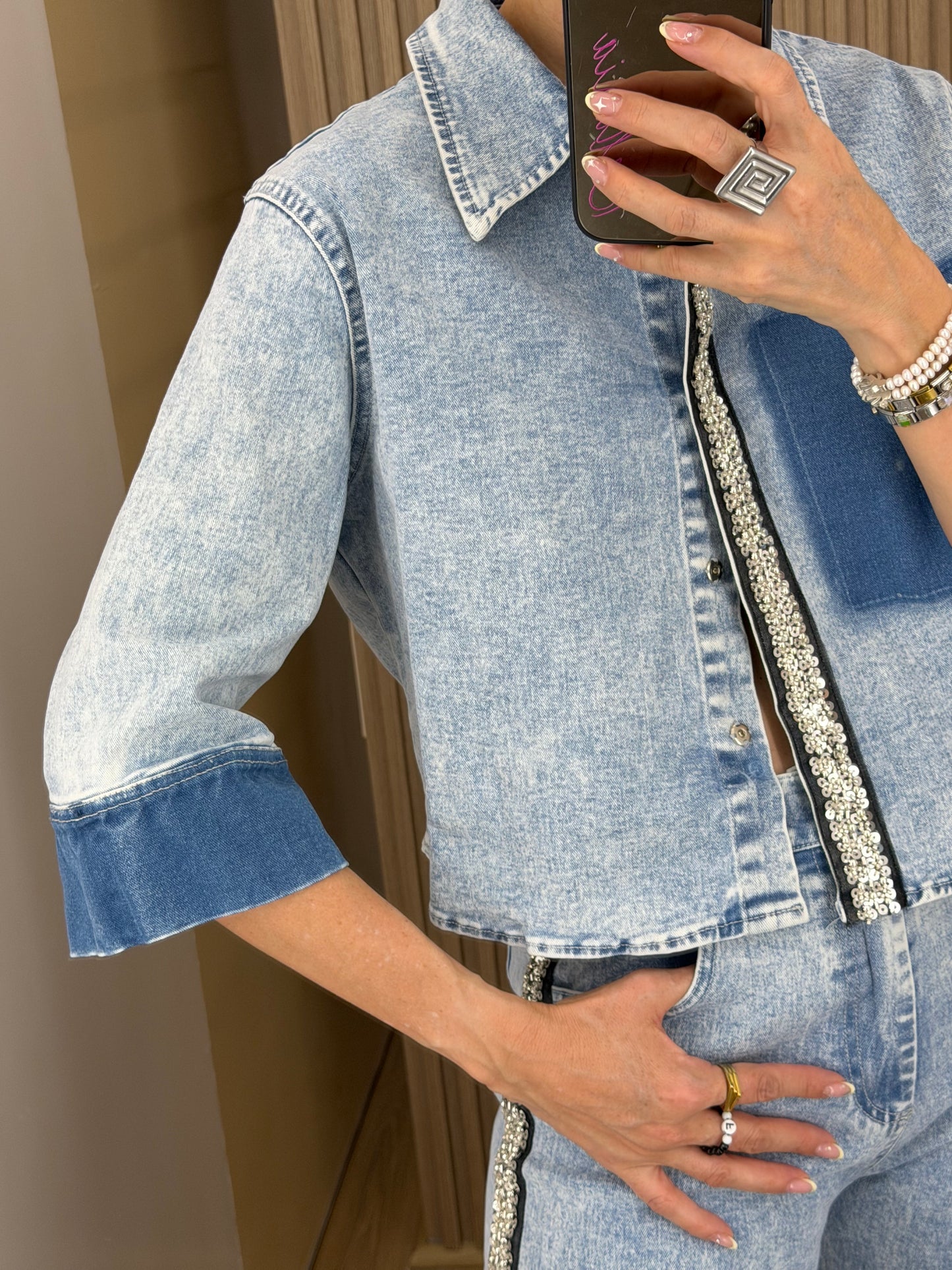 SET BRIGHT DENIM