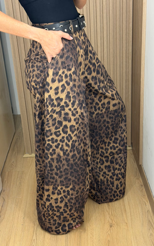 PANTALON ROMA LEOPARD