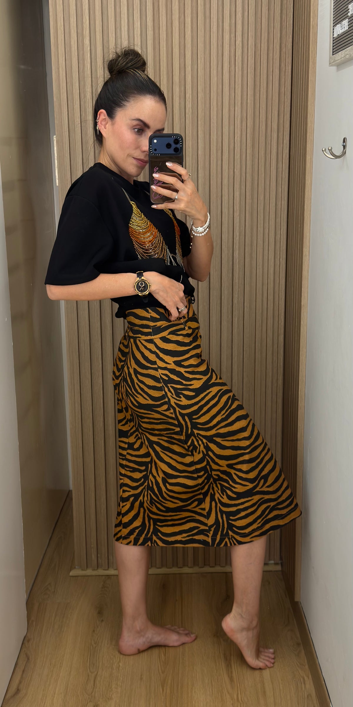 ZEBRA PUMPKIN SKIRT