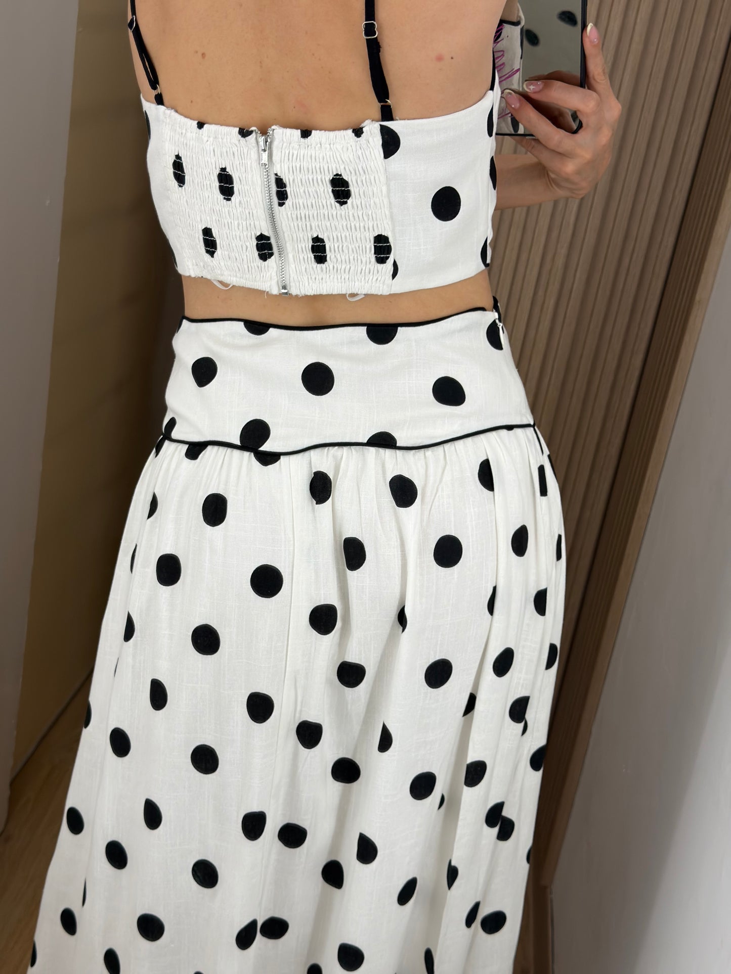 SET POLKA SKIRT