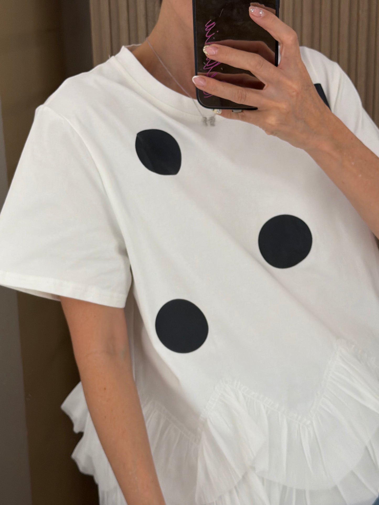 TSHIRT POLKA DOTS