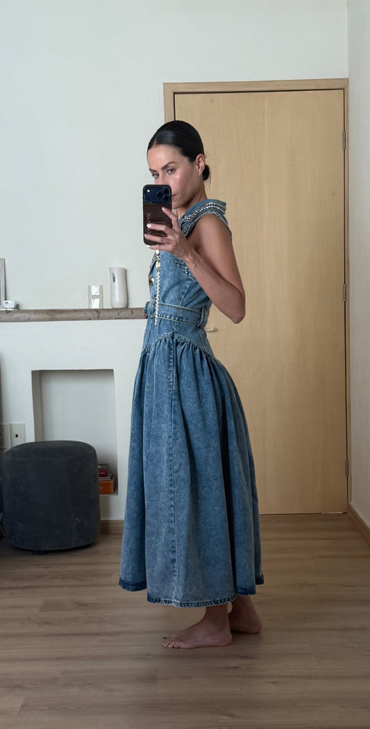 DENIM FANCY DRESS