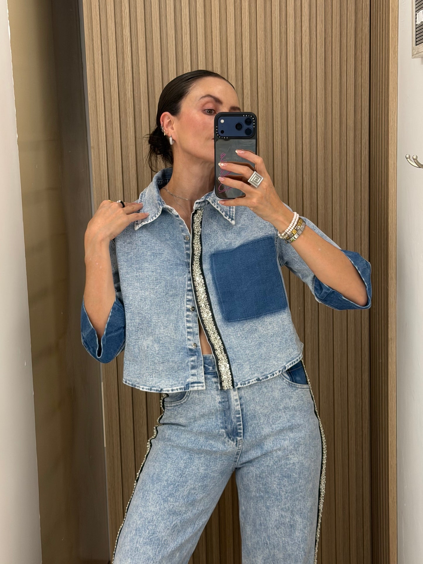 SET BRIGHT DENIM