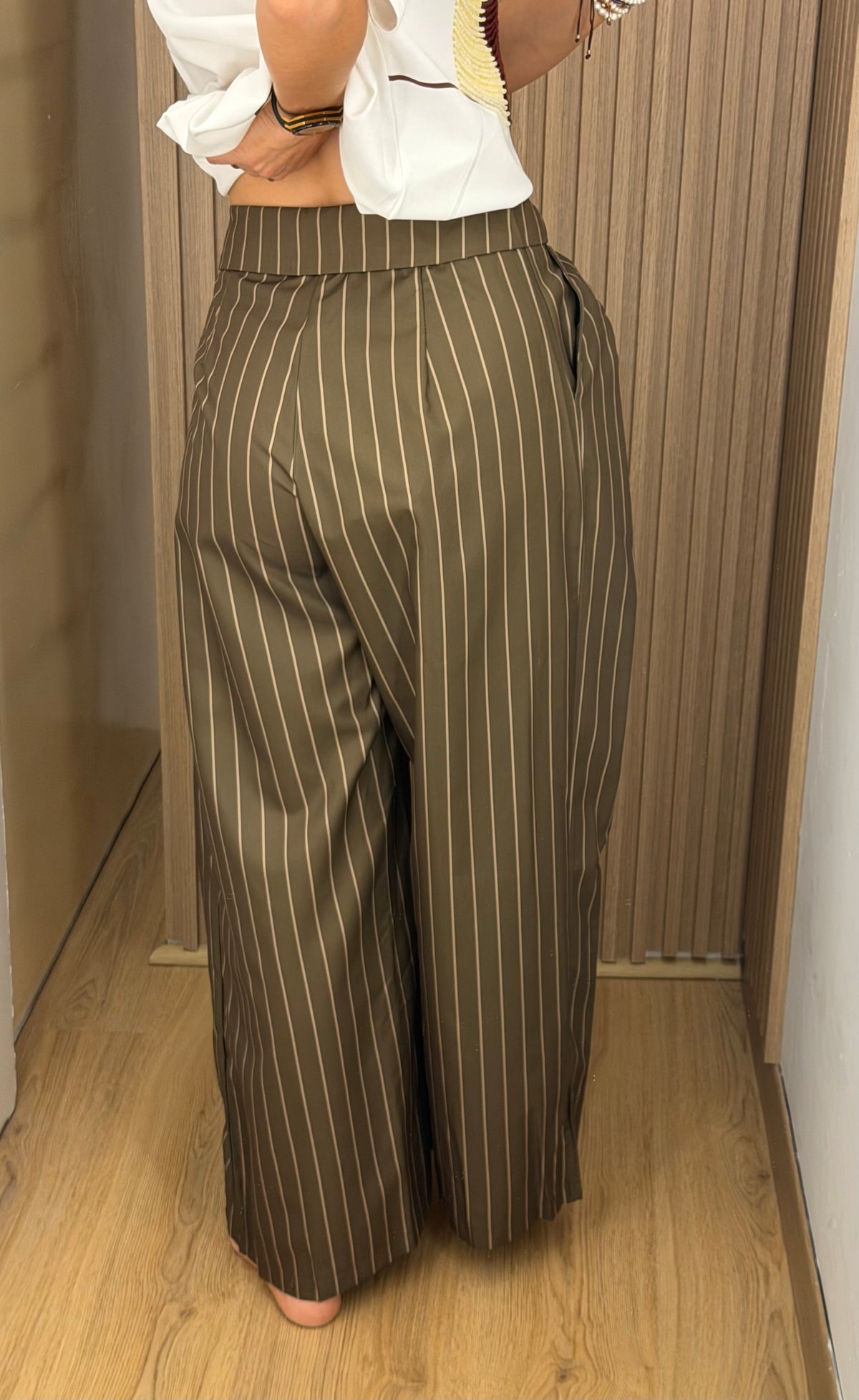 PANTALON STRIPES OLIVE