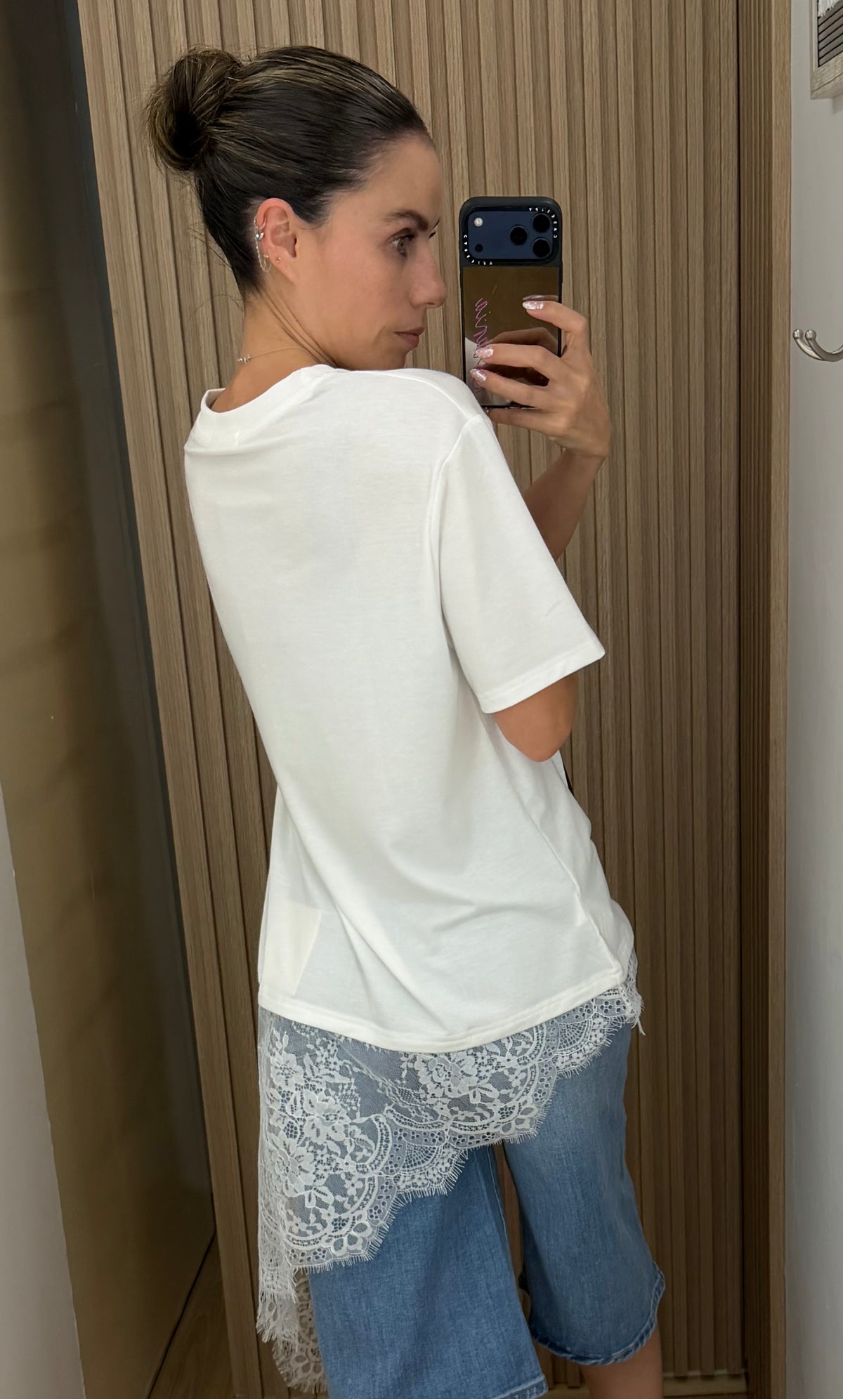T SHIRT DOG LACE