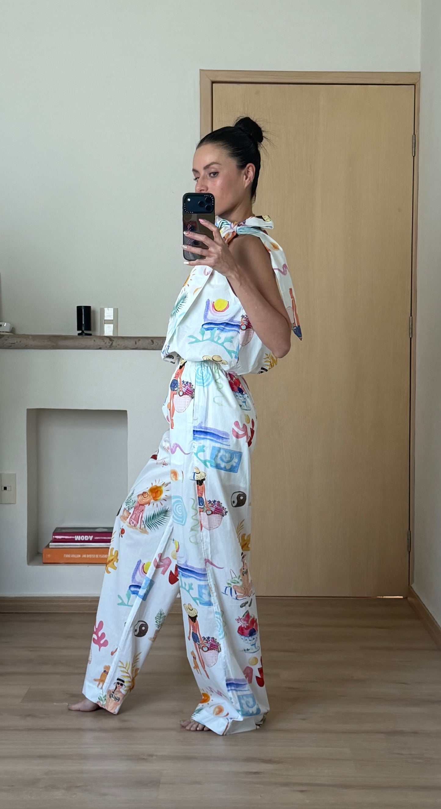 PRINT BEACH SET