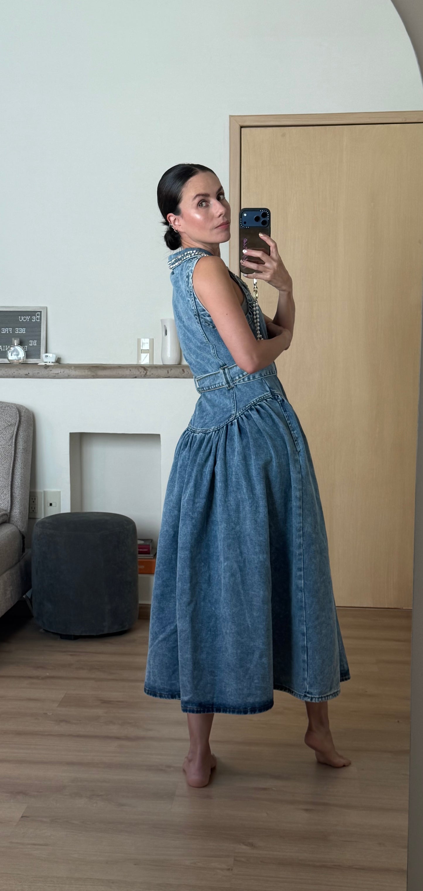 DENIM FANCY DRESS