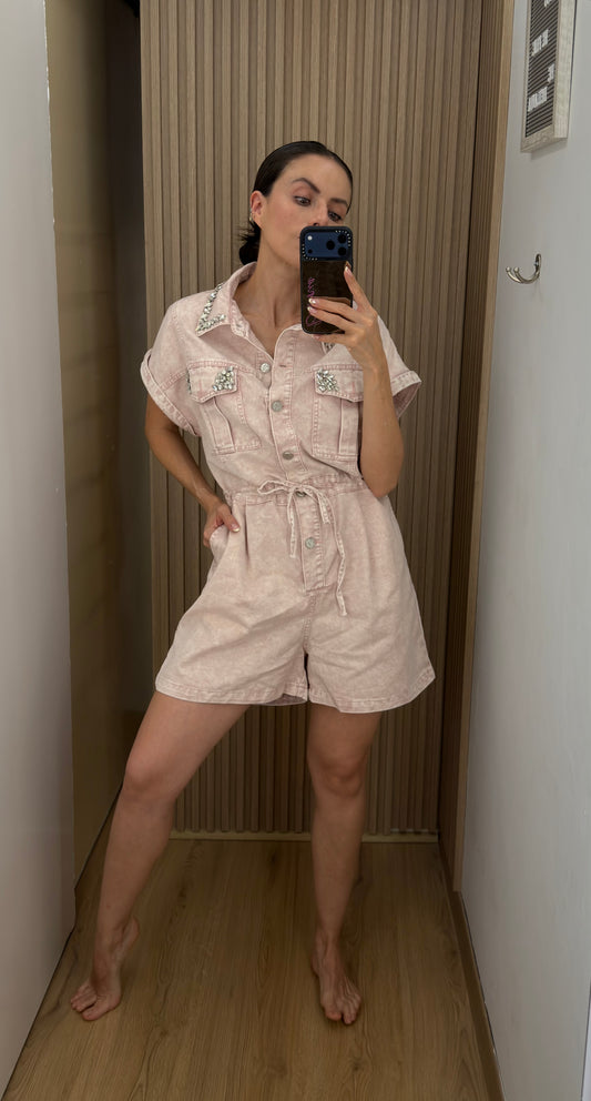 JUMPSUIT DENIM TWIST