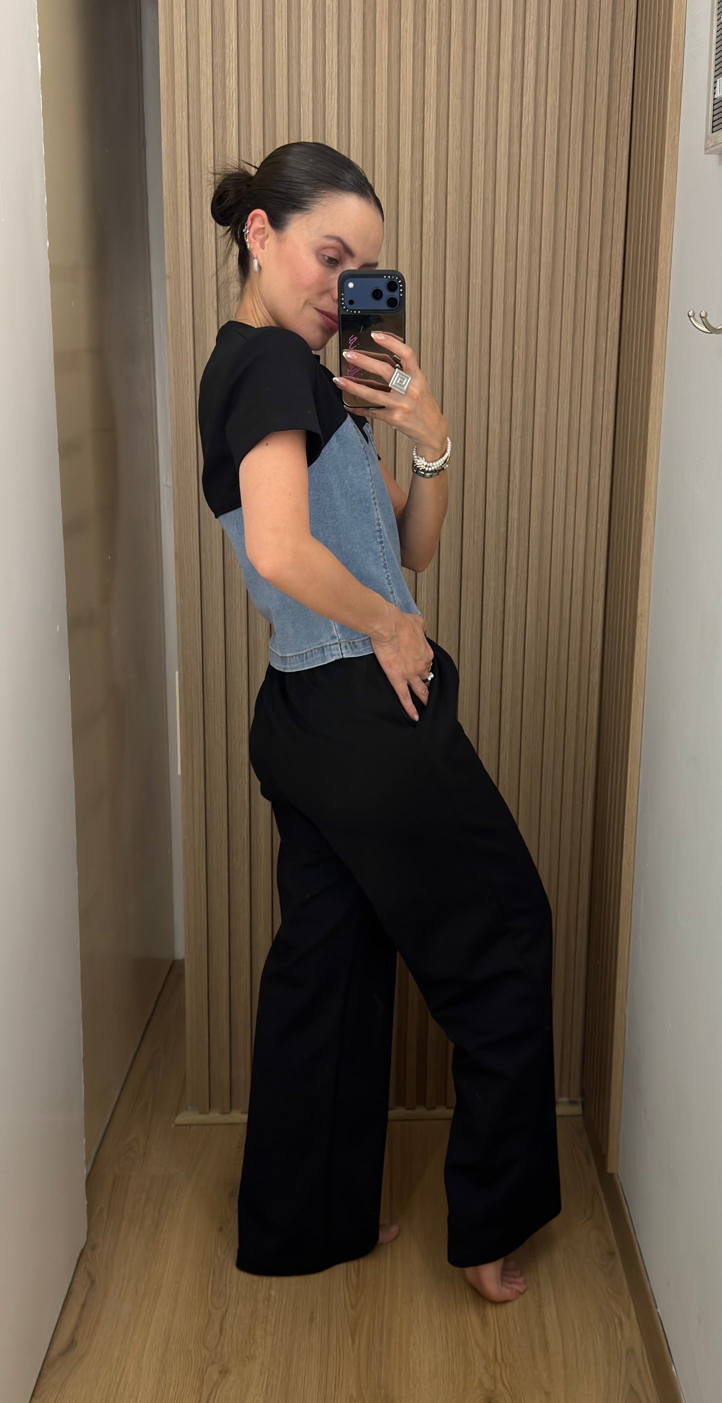 SET DENIM PANTS
