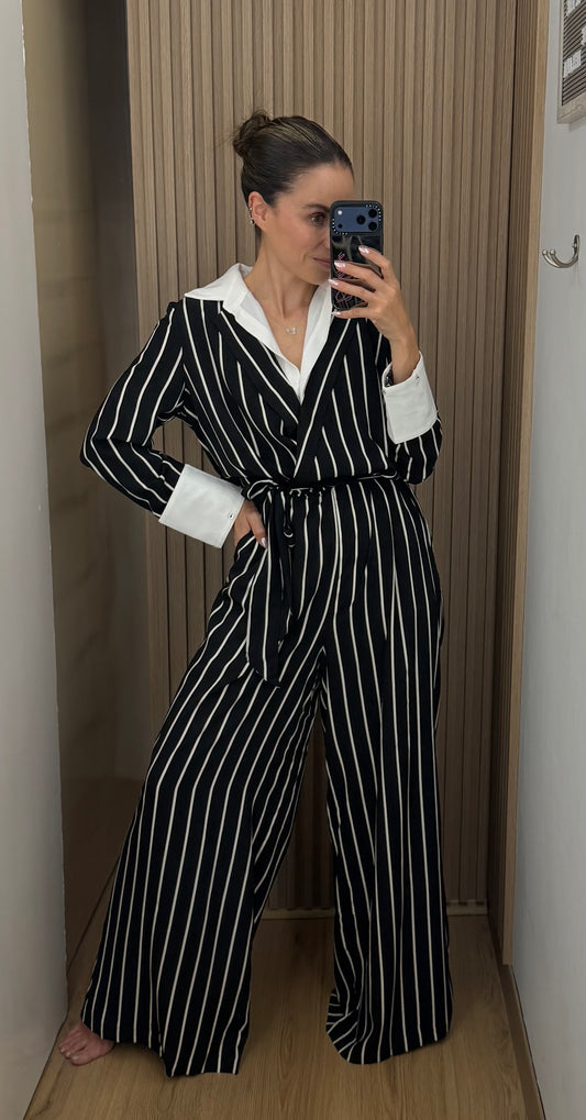 JUMPSUIT STRIPED
