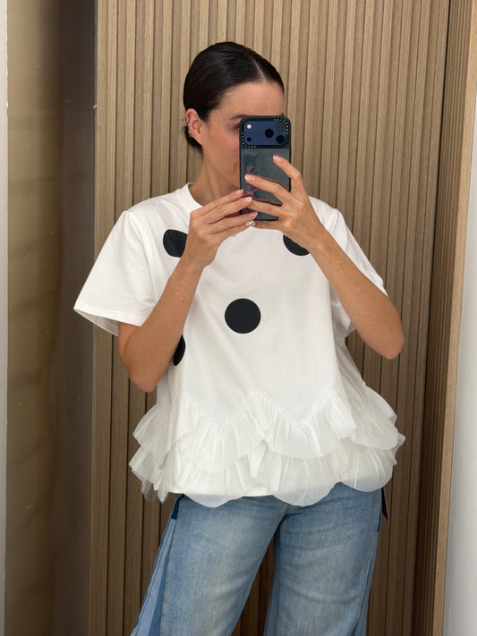 TSHIRT POLKA DOTS
