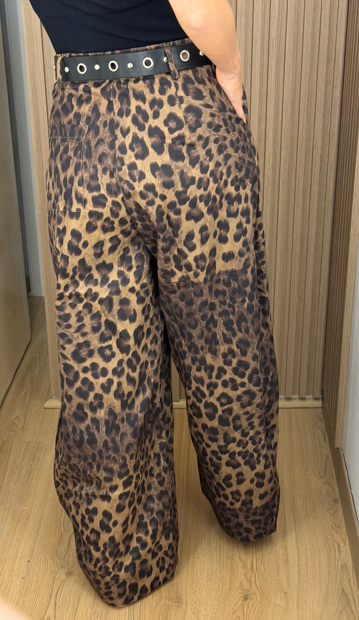 PANTALON ROMA LEOPARD
