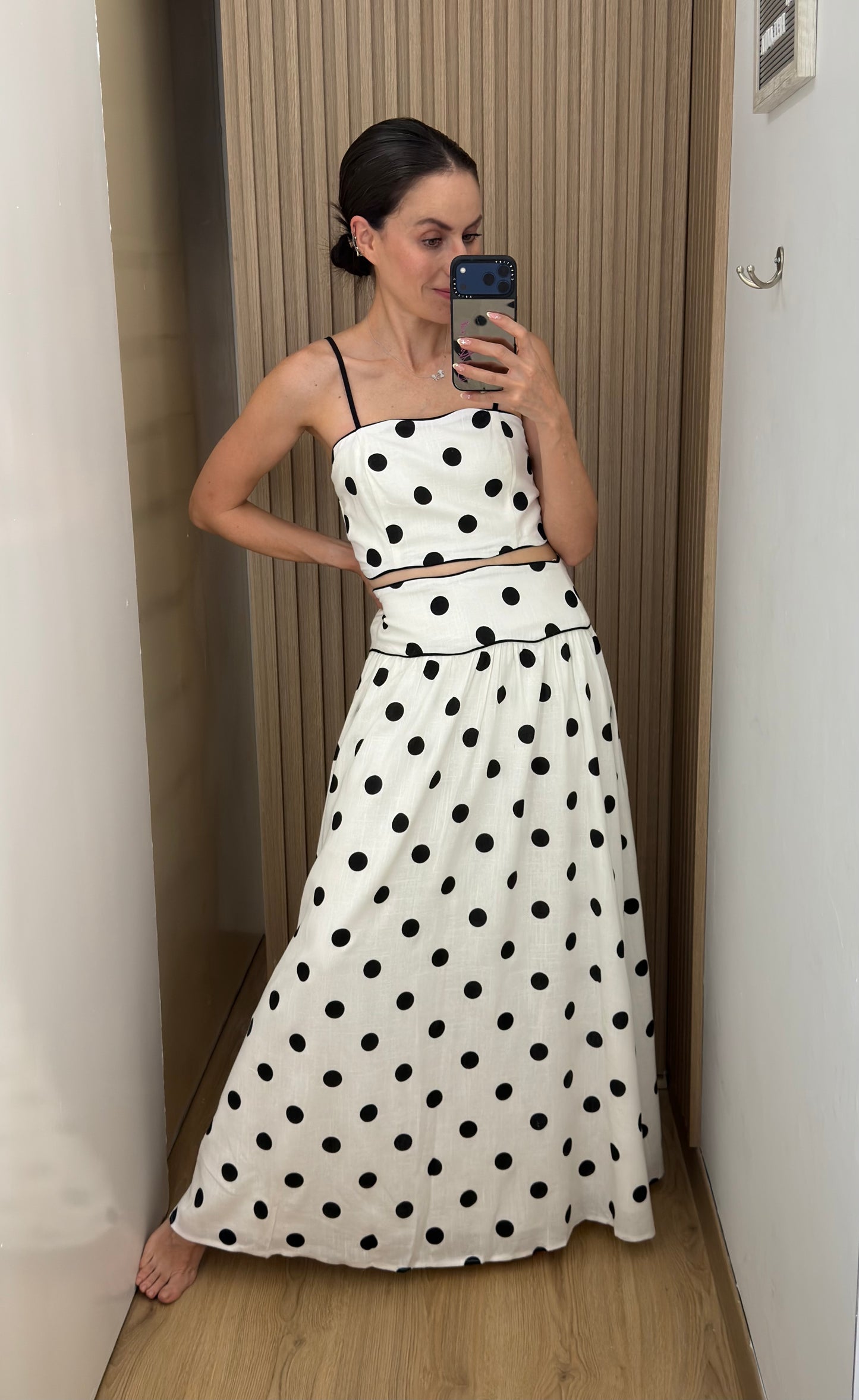 SET POLKA SKIRT