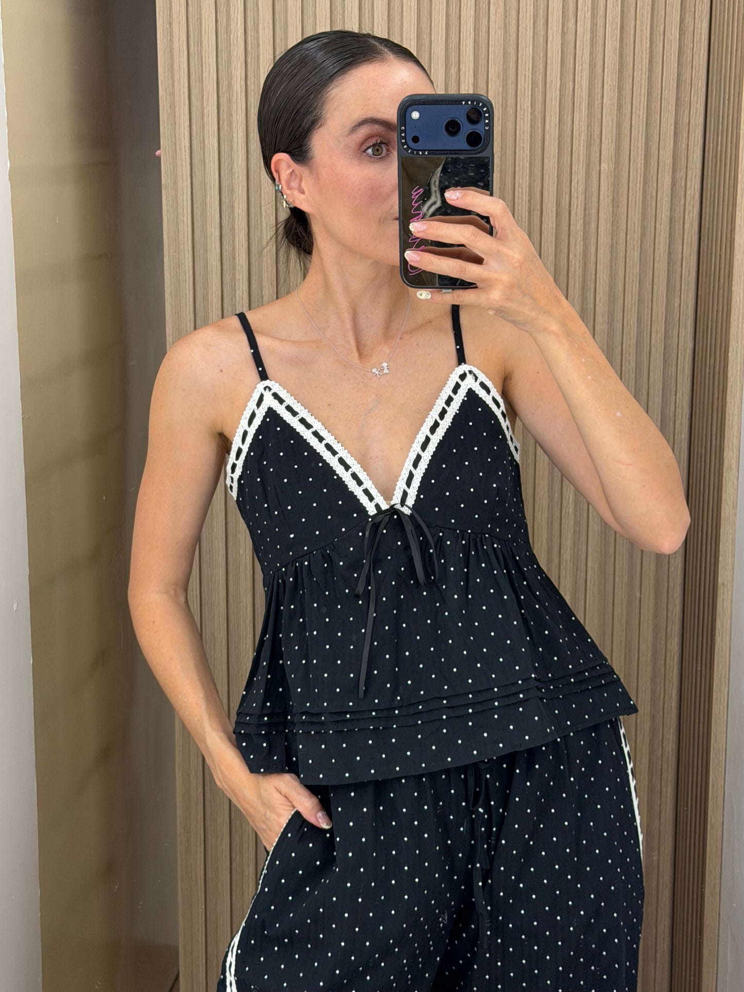 SET POLKA BLACK