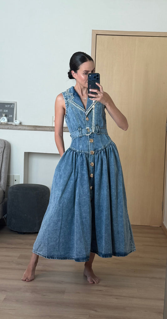 DENIM FANCY DRESS