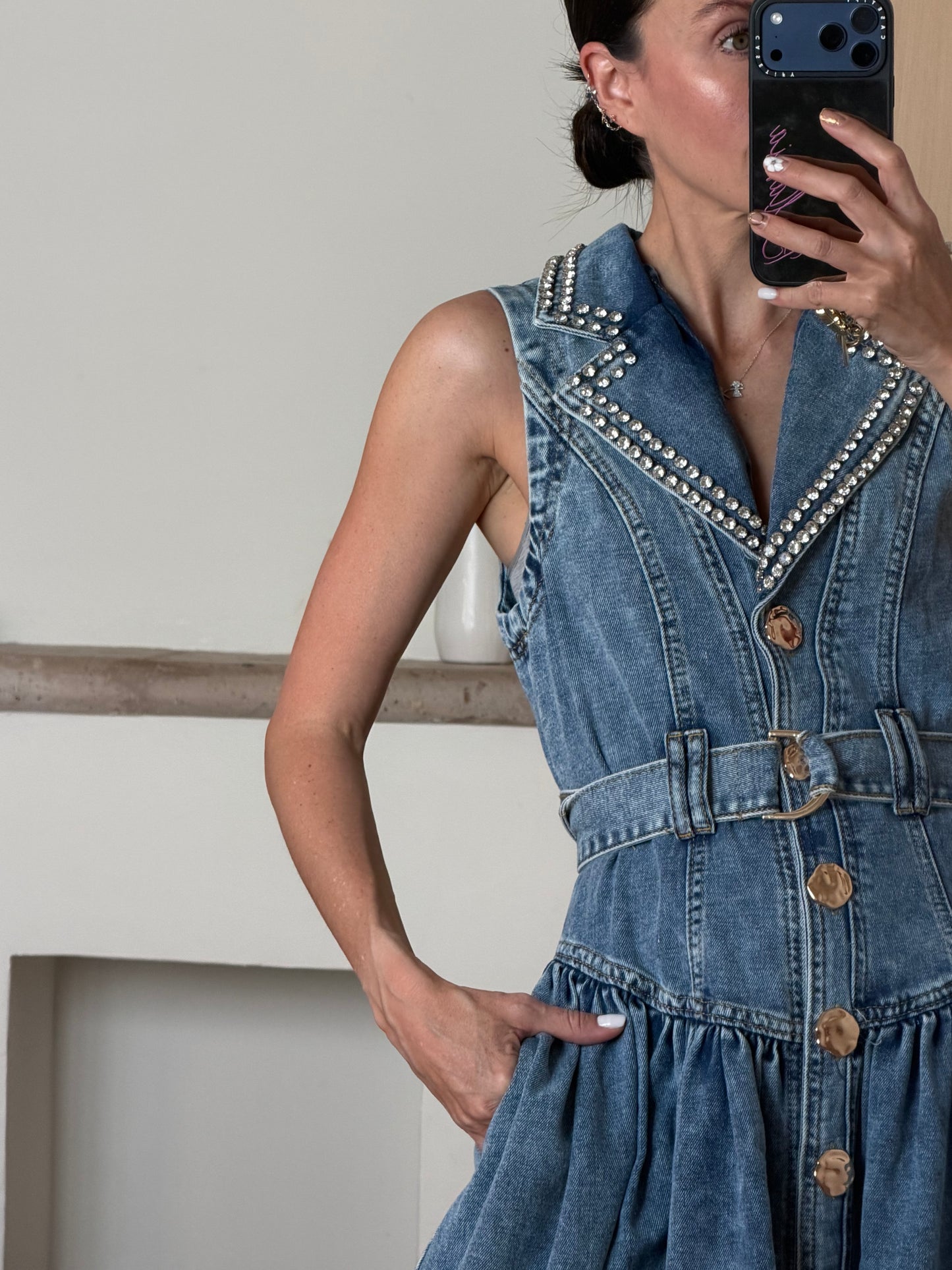DENIM FANCY DRESS