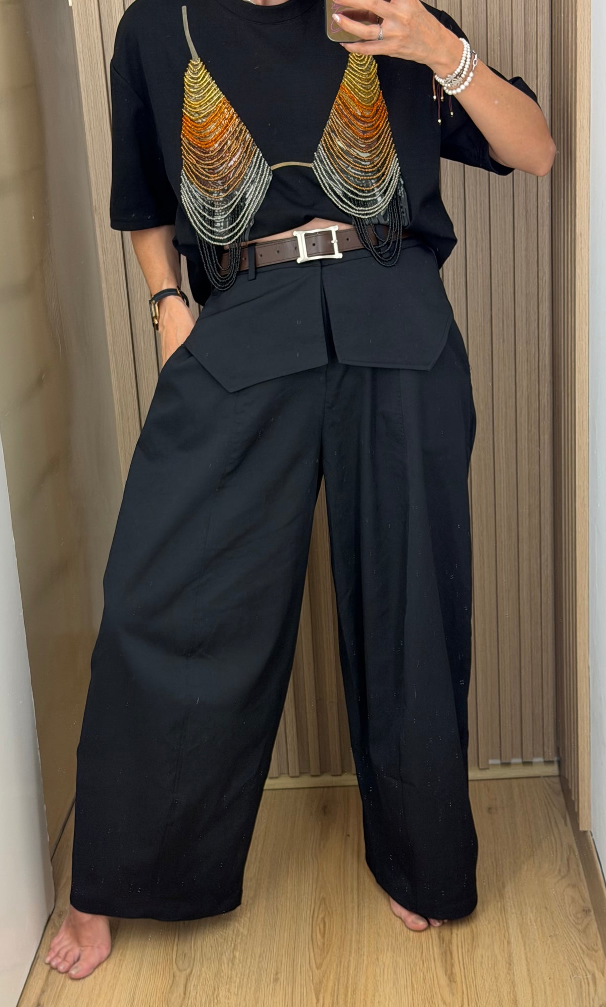PANTALON BLACK WAIST