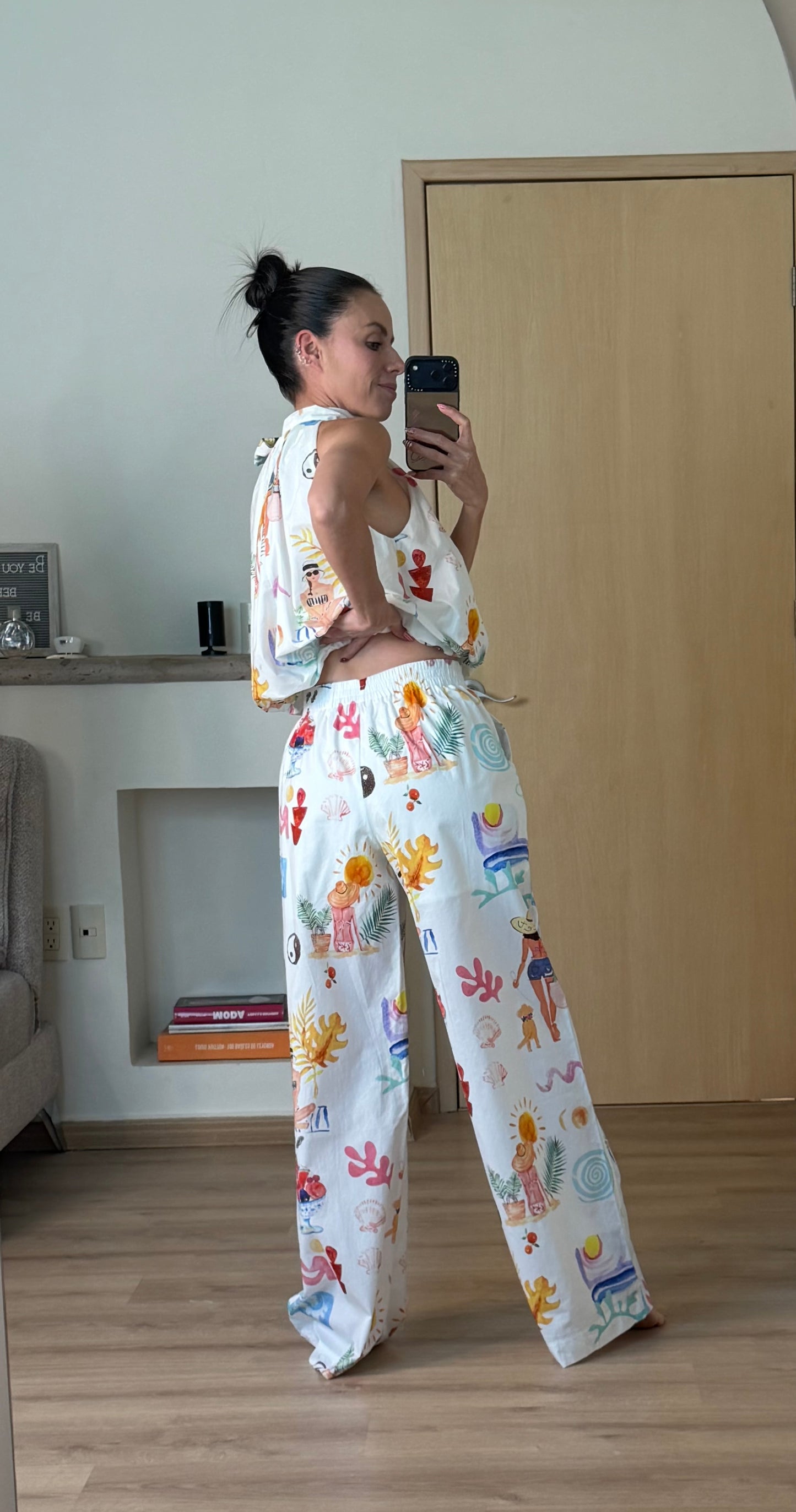 PRINT BEACH SET