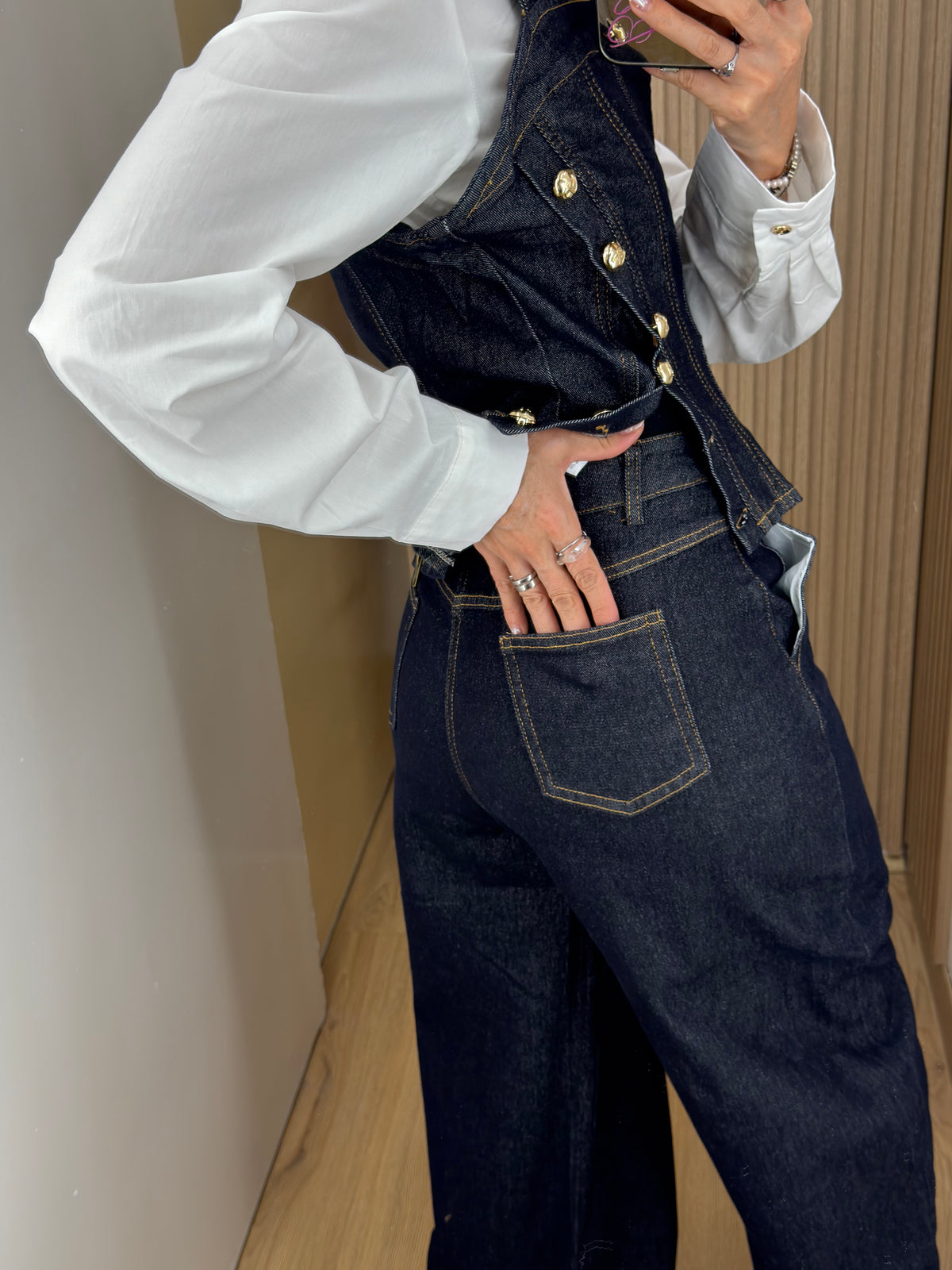SET VEST CAMISA