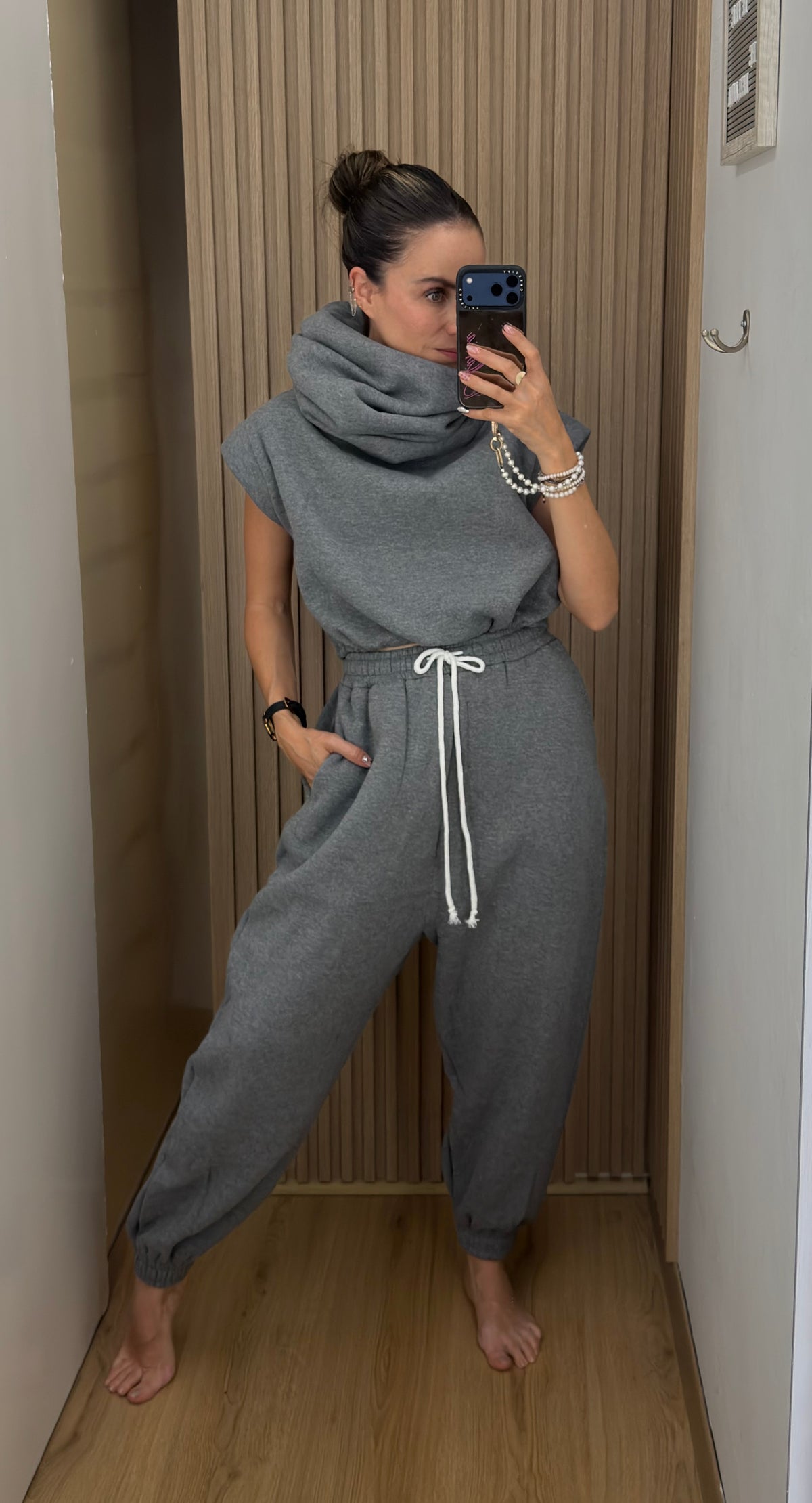 SET PANTS GREY