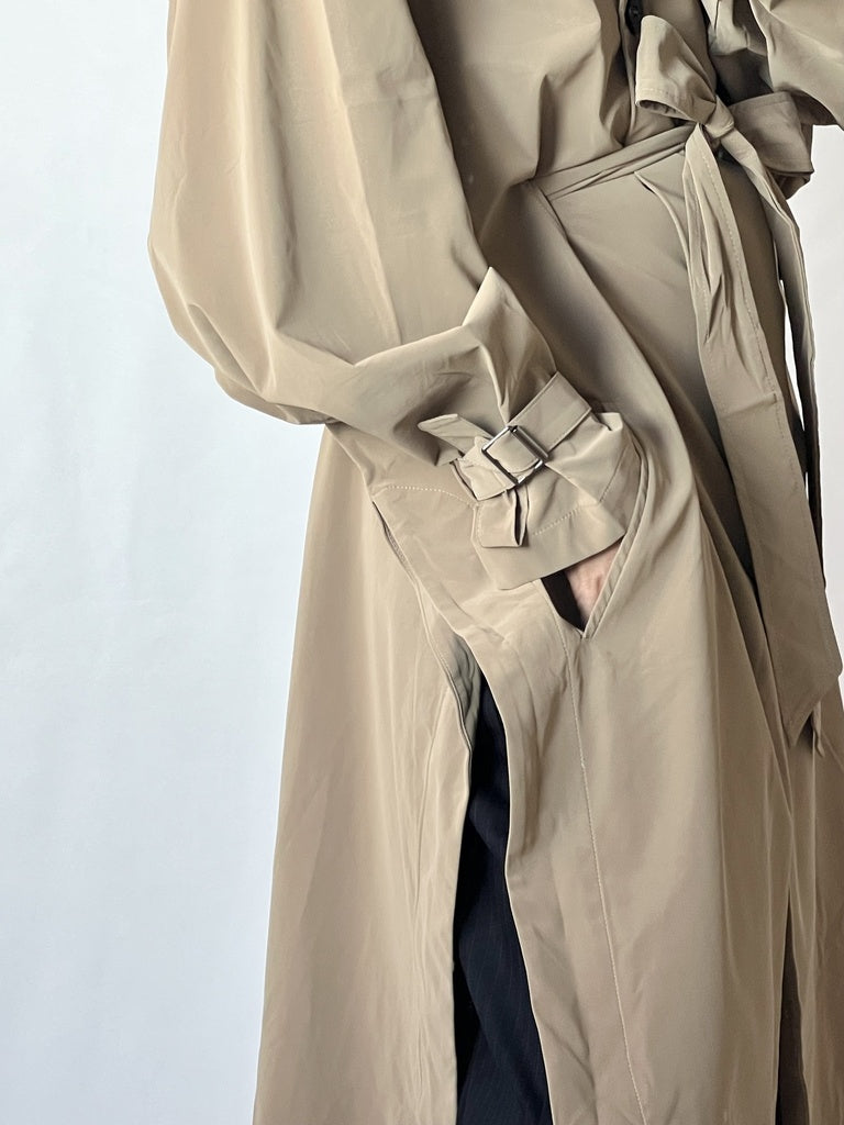 Gabardina khaki