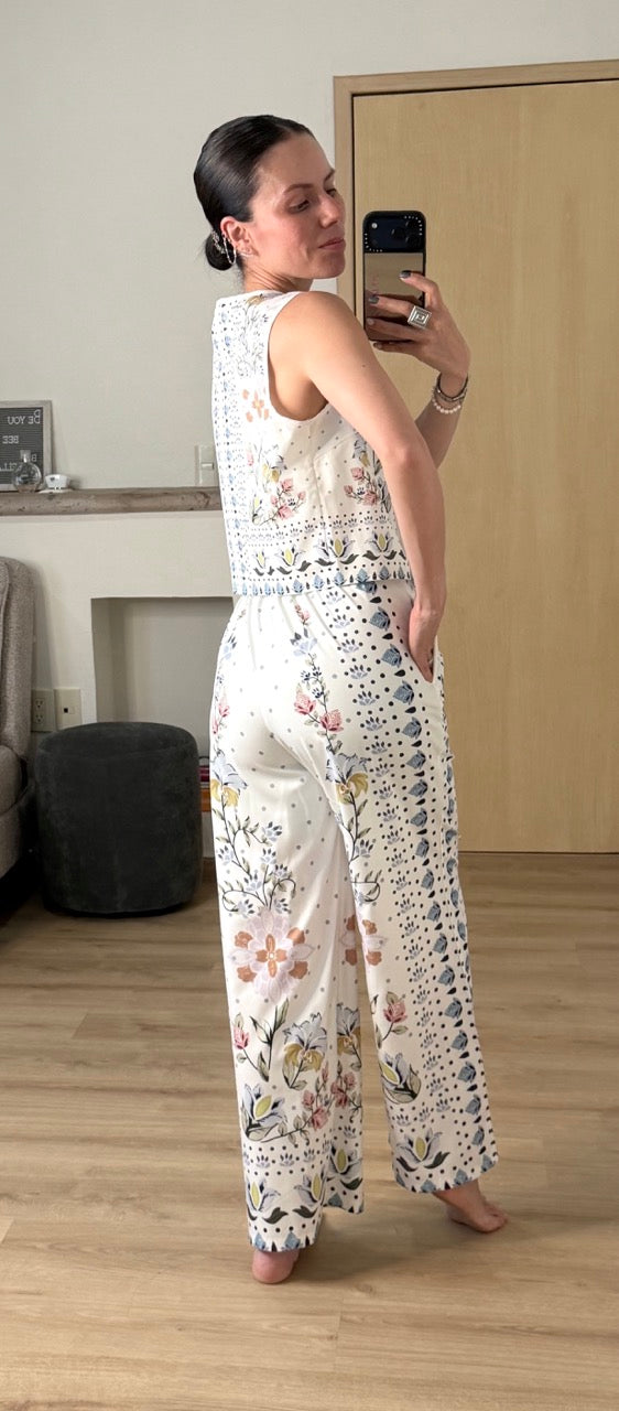 Set vest multiflowers