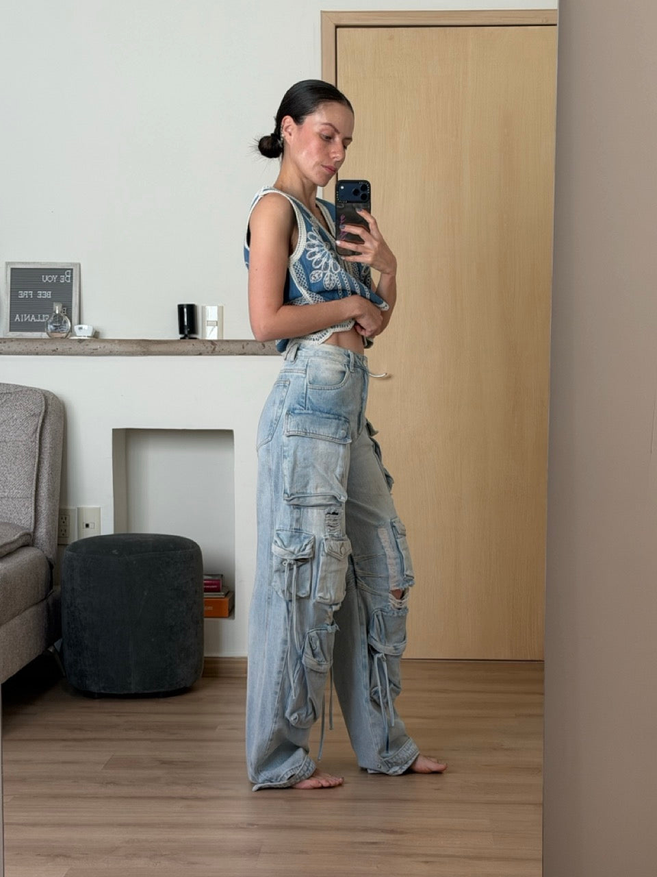 Pantalón cargo bolsas